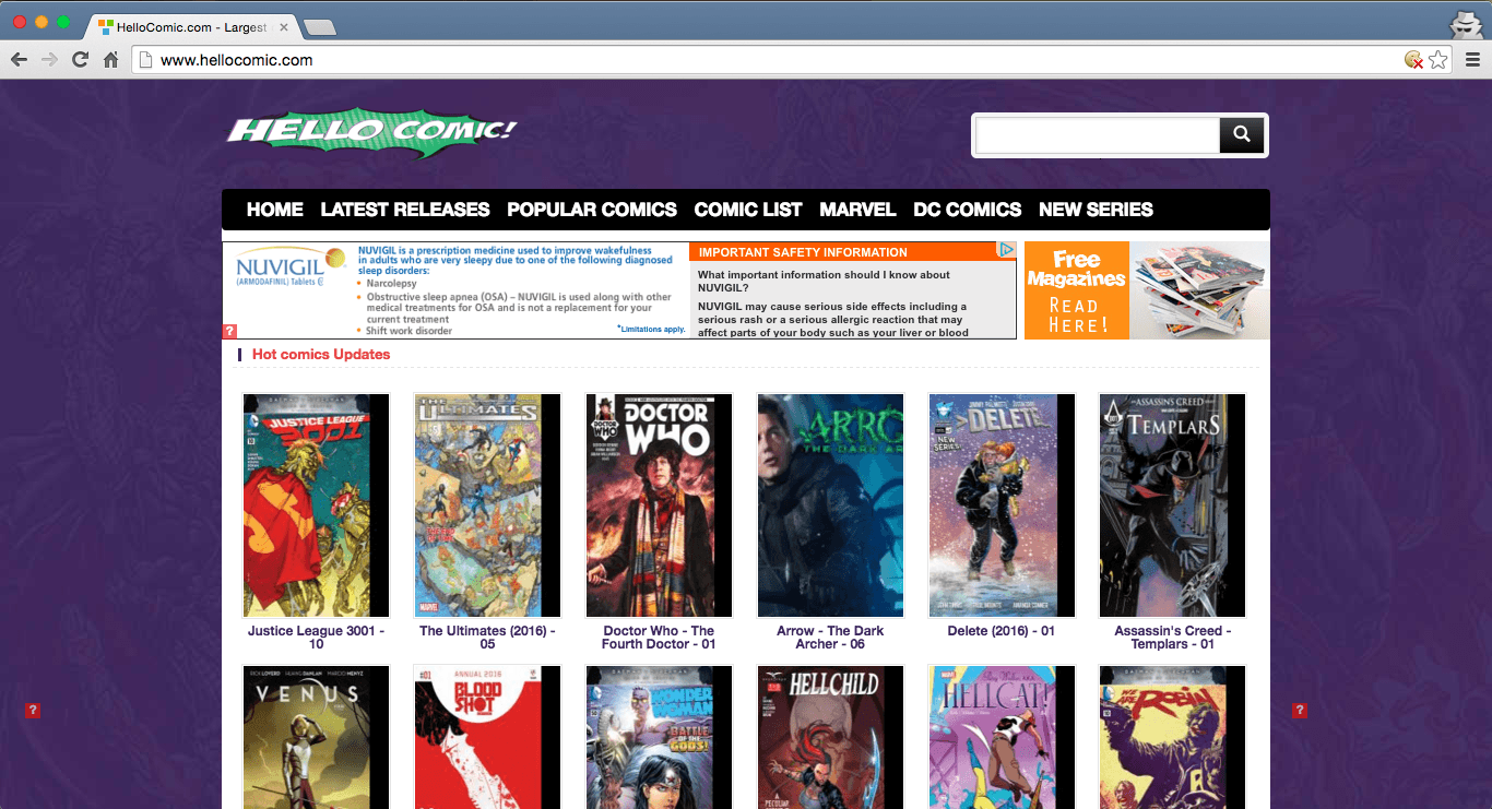 How to Read Your Favorite Comic Books Online